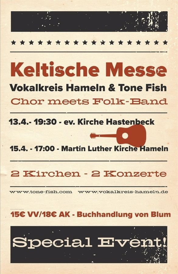 Keltische Messe -Chor meets Folkband-