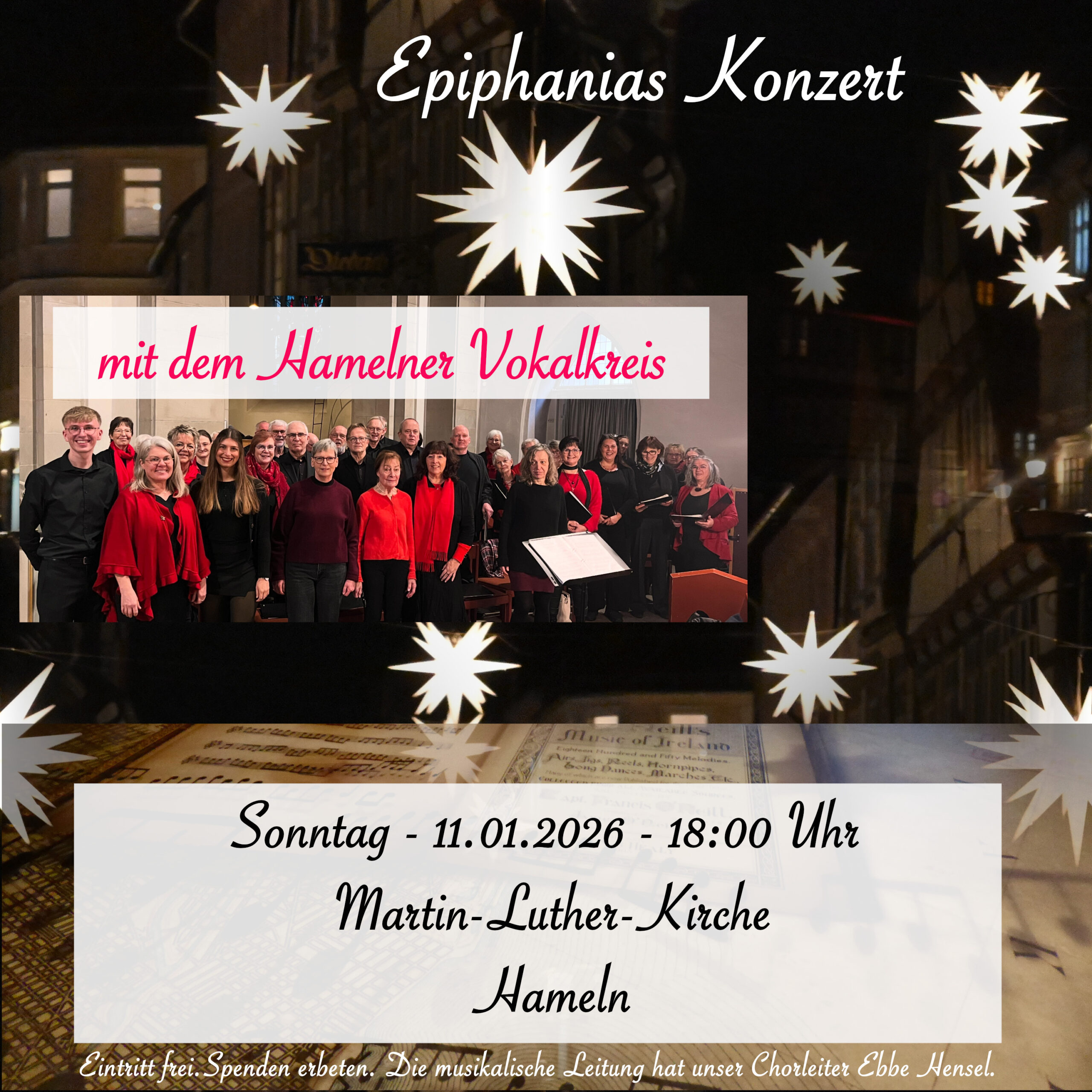 Epiphanias Konzert am 11.01.2026